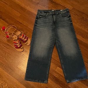 NWOT Extra High-rise Wide Leg Old Navy Jeans Sz:16